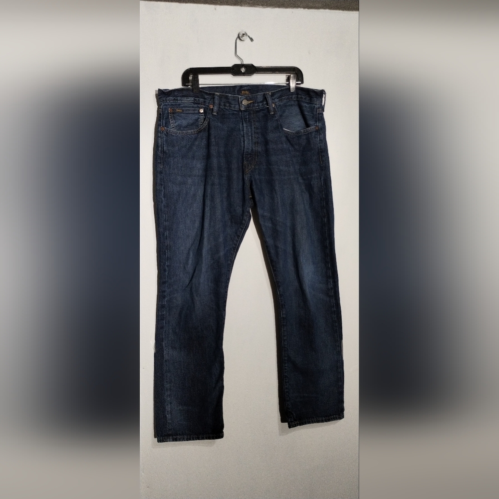 Ralph Lauren Dark Blue Straight Jeans (36X32)